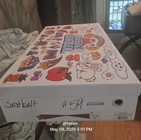 Jeffert Campbell Seatbelt Suede Patent Leather Boots Buckle Designer #59 - Picture 14 of 16